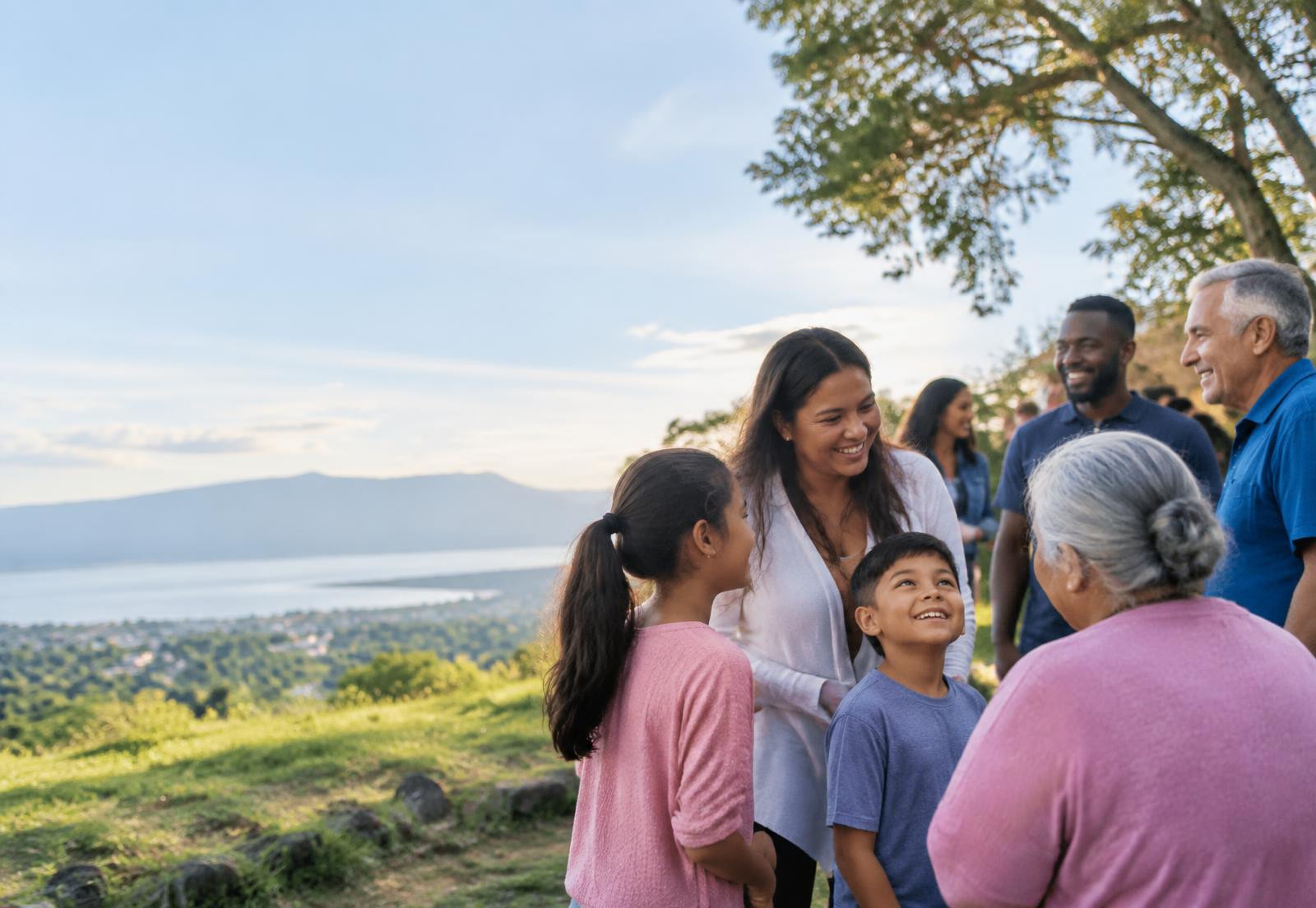 A welcoming, intergenerational community gathering